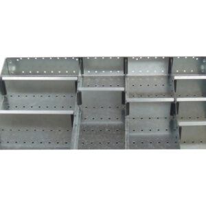 Cubio Adjustable Divider Kit 11 Compartment for Storage Cabinet - WxDxH: 800X525X100mm Galvanised Steel _SKU-43020654.51