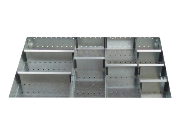 Cubio Adjustable Divider Kit 11 Compartment for Storage Cabinet - WxDxH: 800X650X100mm Galvanised Steel _SKU-43020660.51