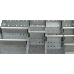 Cubio Adjustable Divider Kit 11 Compartment for Storage Cabinet - WxDxH: 800X650X150mm Galvanised Steel _SKU-43020662.51