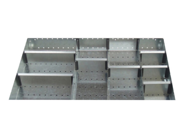 Cubio Adjustable Divider Kit 11 Compartment for Storage Cabinet - WxDxH: 800X650X150mm Galvanised Steel _SKU-43020662.51