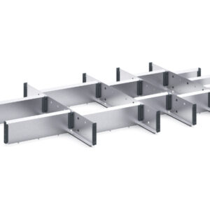 Cubio Adjustable Divider Kit 16 Compartment for Storage Cabinet - WxDxH: 1050X650X150mm Galvanised Steel _SKU-43020681.51