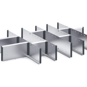 Cubio Adjustable Divider Kit 13 Compartment for Storage Cabinet - WxDxH: 1050X750X150mm Galvanised Steel _SKU-43020686.51