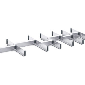 Cubio Adjustable Divider Kit 14 Compartment for Storage Cabinet - WxDxH:1300X525X75mm Galvanised Steel _SKU-43020688.51