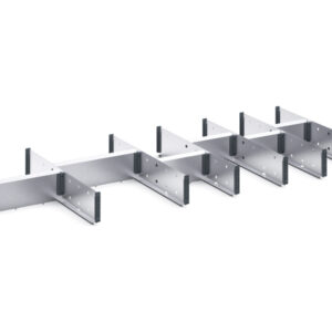 Cubio Adjustable Divider Kit 14 Compartment for Storage Cabinet - WxDxH:1300X525X100mm Galvanised Steel _SKU-43020690.51
