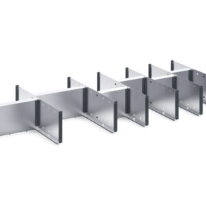 Cubio Adjustable Divider Kit 14 Compartment for Storage Cabinet - WxDxH:1300X525X150mm Galvanised Steel _SKU-43020692.51