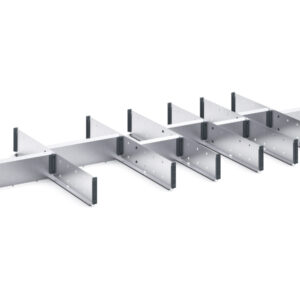Cubio Adjustable Divider Kit 14 Compartment for Storage Cabinet - WxDxH: 1300X650X150mm Galvanised Steel _SKU-43020698.51
