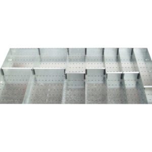 Cubio Adjustable Divider Kit 14 Compartment for Storage Cabinet - WxDxH: 1300X750X150mm Galvanised Steel _SKU-43020704.51