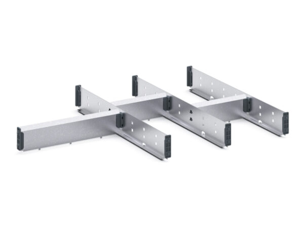Bott Cubio Drawer Organizer - Cubio Adjustable Divider Kit 7 Compartment for Storage Cabinet - WxDxH: 800X525X75mm Galvanised Steel _SKU-43020726.51