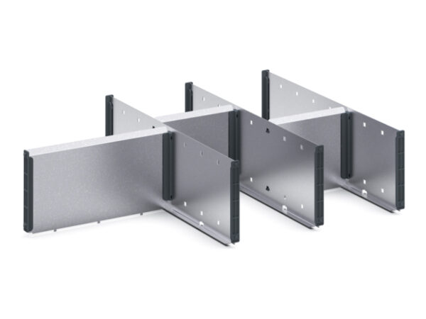 Cubio Adjustable Divider Kit 7 Compartment for Storage Cabinet - WxDxH: 800X525X150mm Galvanised Steel _SKU-43020728.51
