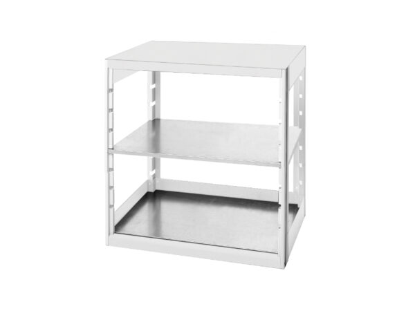 Bott Workplace Metal - Shelving Bay with 2 Shelves. WxDxH: 800X525X1000mm Ral 7035 _SKU-46001001.16
