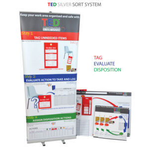 TED™ Kit - SILVER (Continuous 5S Sort System)_SKU-9233