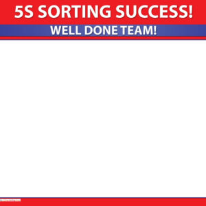 5S Sorting Event Recognition Board_5S Information Board_SKU-9561