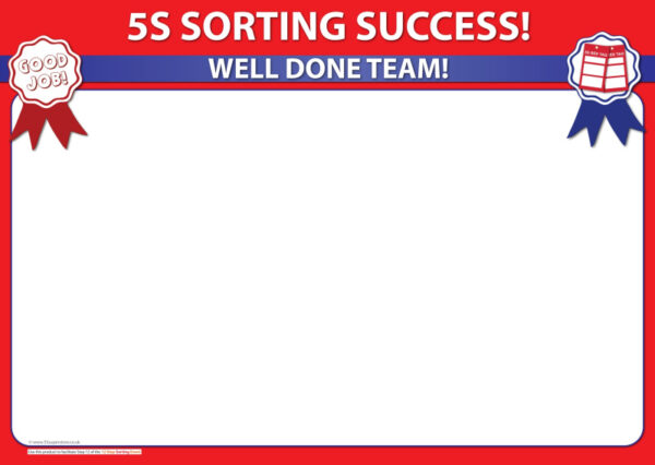 5S Sorting Event Recognition Board_5S Information Board_SKU-9561