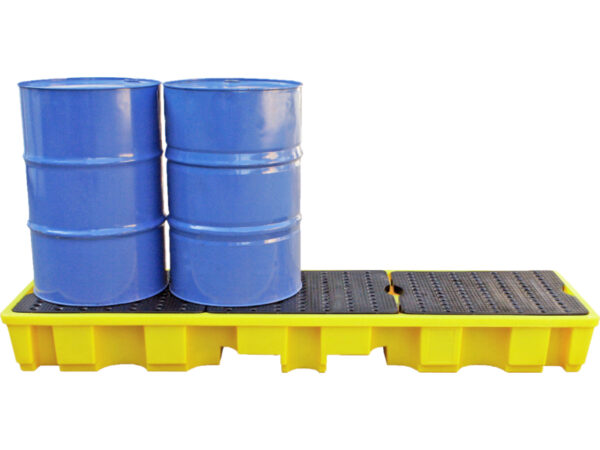 For the best oil drum storage which ensures that drips and leaks are contained safely you need our Drum Spill Pallet - SKU BPLN