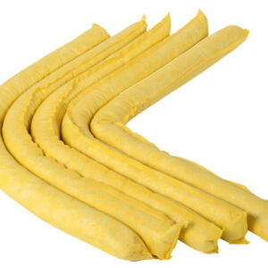 Quickly respond to chemical spills and leaks with these Bonded and Perforated Chemical Spill Absorbent Socks - SKU CST20
