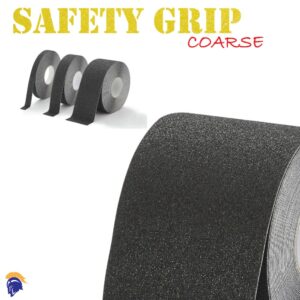 Black Safety Grip Tape Coarse   SKU-F952