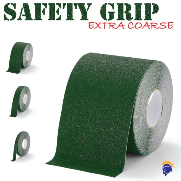 Anti Slip Tape Safety Grip X Coarse Green   SKU-F1012