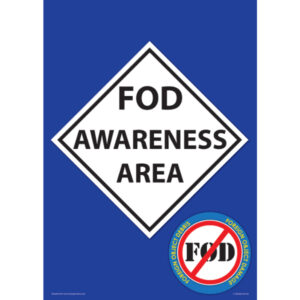 Fod Critical Area Signs - 594mm x 420mm - SKU-F136