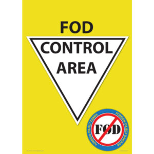 Fod Control Signs -A2 size - 594mm x 420mm - SKU-F148