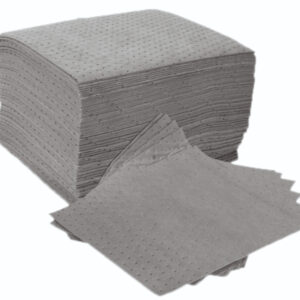 Poly Wrapped Single Weight Spill Pads for Chemicals. Ideal for easy clean-up of everyday spills and leaks - SKU GBV-200