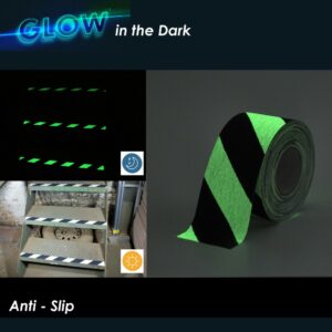 Anti Slip Caution Tape Safety Grip Hazard Glow in the Dark   SKU-F1072