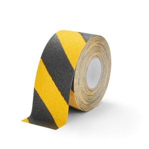 Black and Yellow Safety Grip Tape  Coarse SKU-F988
