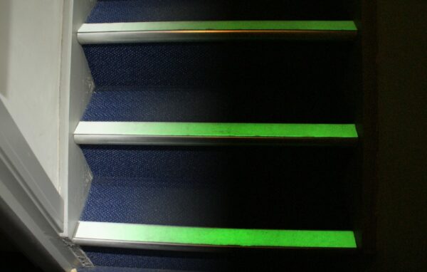 Heavy Duty Premium - Glow in the Dark Fire Exit Escape - Photoluminescent Egress Tape (Class C)   SKU-F1624 - Image 3