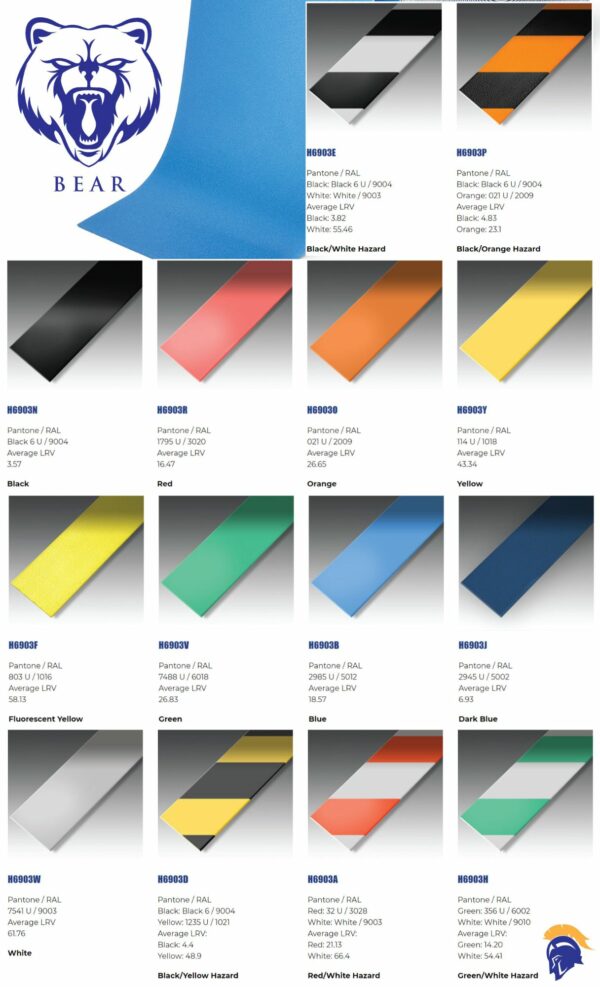 Invictus Bear Self Adhesive Floor Marking Tape - High Traffic Floor Marking Tape joint T Junction for F1984 Floor Tape  SKU-F2056 - Image 3