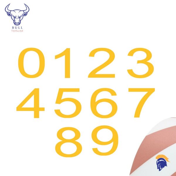 Invictus Bull Heavy Duty Floor Marking Numbers for extremely high traffic commercial areas  SKU-F1816