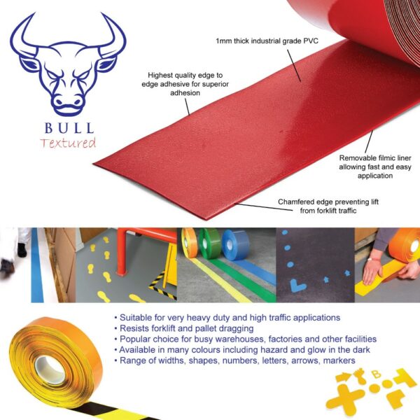 Best 5S Corner Markers - Extreme High Traffic Warehouse Floor Pallet Markers  SKU-F1768 - Image 3