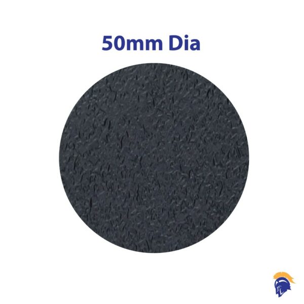 Grip Tape Circles - Grip Black 50mm diameter disk  SKU-F1564-50-DIS