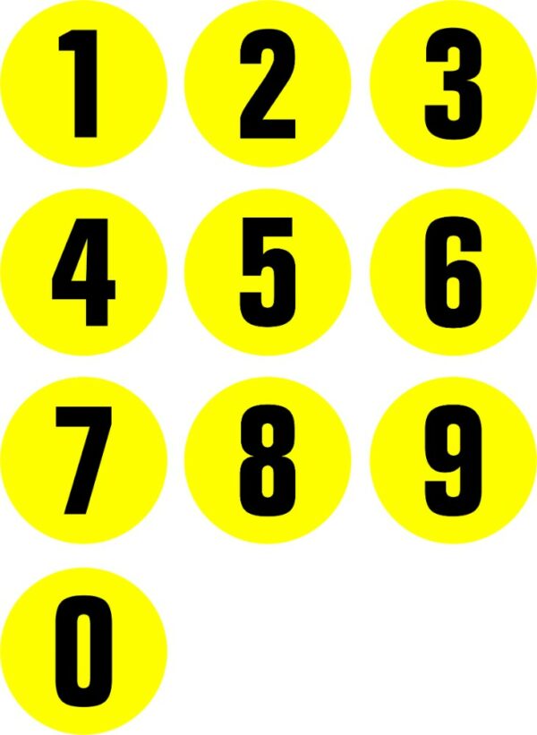 Warehouse Floor Markers 190mm diameter Warehouse marker   SKU-F2512 - Image 7