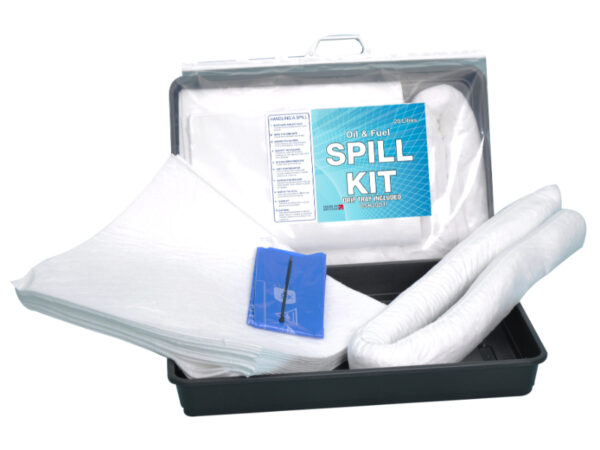 20 Litre Oil and Fuel Absorbent Spill Kit - SKU OSK20DTI