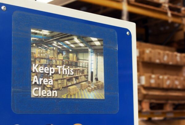 Self Adhesive Anti Slip Sign Display  - The perfect DIY Warehouse or Factory Floor and Wall Sign Solution!   SKU-F2476 - Image 5