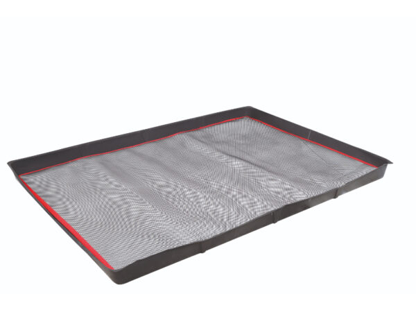 Our extra large spill trays are the perfect solution for catching drips and spills from heavy equipment and machinery plant, both indoors and outdoors- SKU ST-XL