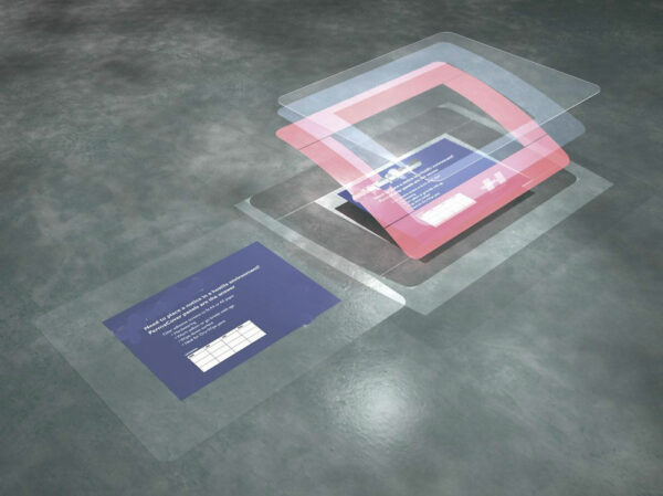 Self Adhesive Anti Slip Sign Display  - The perfect DIY Warehouse or Factory Floor and Wall Sign Solution!   SKU-F2476 - Image 7