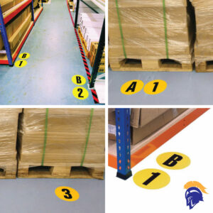 Warehouse Floor Markers 190mm diameter Warehouse marker   SKU-F2512