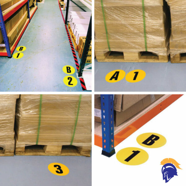 Warehouse Floor Markers 190mm diameter Warehouse marker   SKU-F2512