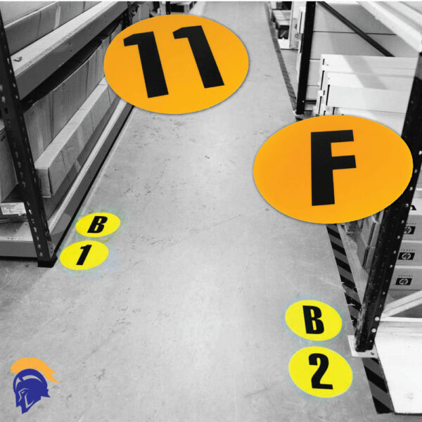 Warehouse Floor Markers 190mm diameter Warehouse marker   SKU-F2512 - Image 2