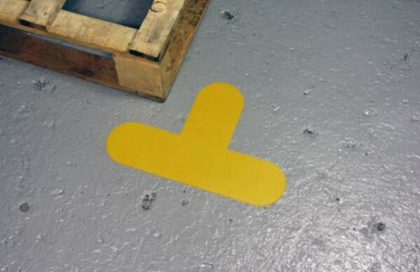 Yellow 5S Corner Pallet Markers   SKU-F2488 - Image 3