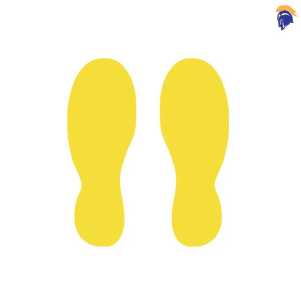 Footprint Floor Stickers Boot Shapes pack of 15 pairs   SKU-F2500