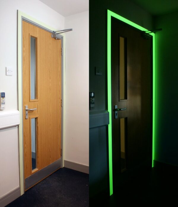 Emergency Exit Tape Photoluminescent Egress Tape Plain   SKU-F1576